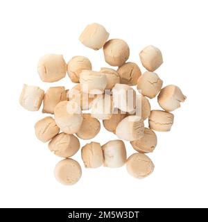 kanomping thai dessert isolato su sfondo bianco. Foto Stock