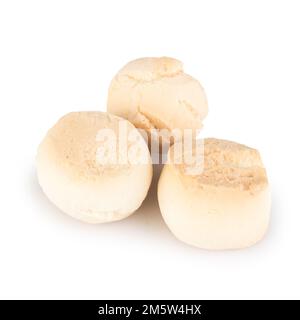 kanomping thai dessert isolato su sfondo bianco. Foto Stock