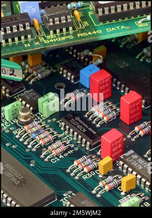 Rifiuti elettronici. circuiti stampati per il riciclaggio da parte di simi eindhoven holland. vvvbvanbree fotografie Foto Stock