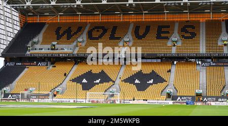 Wolverhampton, Regno Unito. 31st dicembre 2022. Vista generale dello stadio durante la partita della Premier League a Molineux, Wolverhampton. Il credito per le immagini dovrebbe essere: Andrew Yates / Sportimage Credit: Sportimage/Alamy Live News Foto Stock