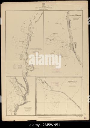 Oceano Indiano : porti sulla costa occidentale del Madagascar : da indagini britanniche, rettificate a 1874. Rilievo mostrato da hachures. Profondità mostrate da scandali e immagini... Porti sulla costa occidentale del Madagascar. Porti sulla costa occidentale del Madagascar, Madagascar Foto Stock