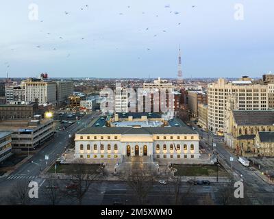 St Biblioteca pubblica Louis Foto Stock