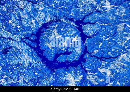 Per le linee guida sull'utilizzo della NASA: Fare riferimento a https://www.nasa.gov/multimedia/guidelines/index.htm Foto Stock