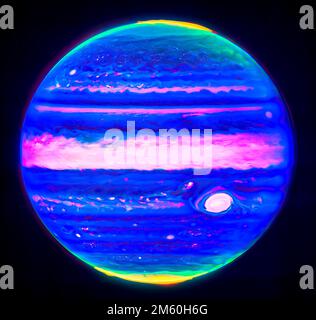 Saturno. Per le linee guida sull'utilizzo della NASA: Fare riferimento a https://www.nasa.gov/multimedia/guidelines/index.htm Foto Stock