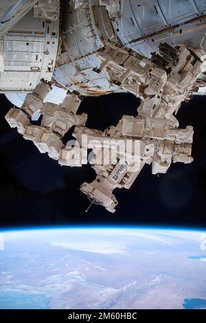 Per le linee guida sull'utilizzo della NASA: Fare riferimento a https://www.nasa.gov/multimedia/guidelines/index.htm Foto Stock