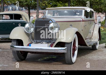 Auto classica Hispano Suiza H6B, Cabriolet Spohn, Spagna 1932, Svizzera 1932, 6 cilindri, 7. 982 ccm, 180 cv, 4 velocità, overdrive, 2. 250 kg, 160 km Foto Stock