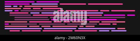 Codifica cartoon illustrazione vettoriale di linee simulate Illustrazione Vettoriale