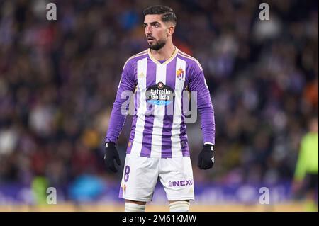 Ramon Rodriguez Monchu di Real Valladolid CF durante la partita la Liga Santander tra Real Valladolid CF e Real Madrid CF allo stadio Jose Zorrilla Foto Stock