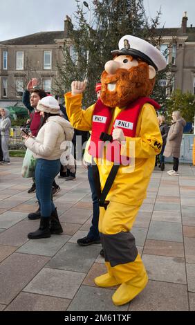 Mascotte Royal National Lifeboat Institute. Foto Stock