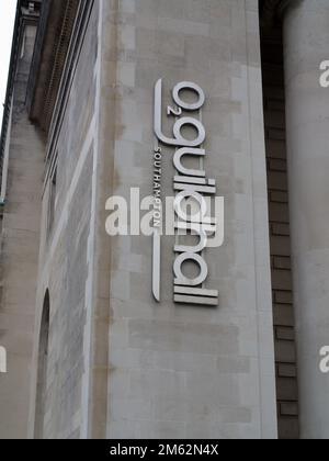 Southampton O2 Guildhall, prima di un concerto di Street Preachers Foto Stock