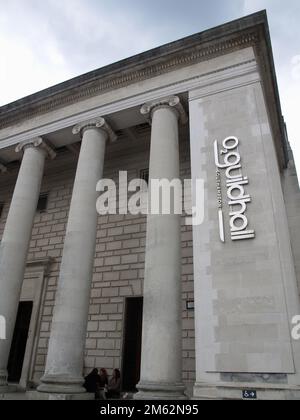 Southampton O2 Guildhall, prima di un concerto di Street Preachers Foto Stock