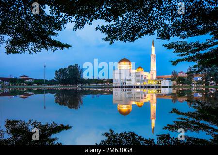La cornice della moschea, Malesia. Foto Stock
