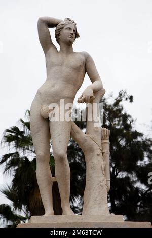 Statue nel Parco Ducale di Parma Italia Foto Stock