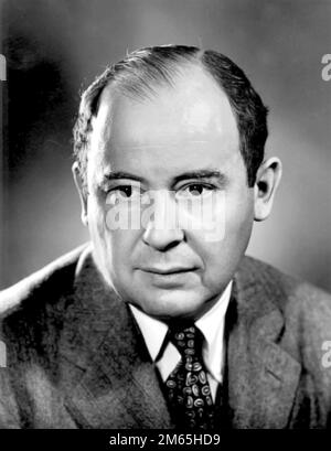 John von Neumann. Ritratto del matematico, fisico e ingegnere ungherese-americano, John von Neumann (1903-1957), 1943 Foto Stock