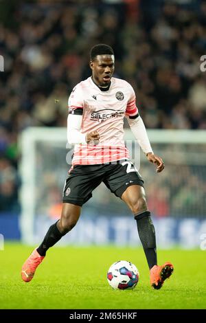 West Bromwich, Regno Unito. 2nd gennaio 2023Mamadou Loom of Reading durante la partita del Campionato Sky Bet tra West Bromwich Albion e Reading presso gli Hawthorns, West Bromwich lunedì 2nd gennaio 2023. (Credit: Gustavo Pantano | MI News) Credit: MI News & Sport /Alamy Live News Foto Stock