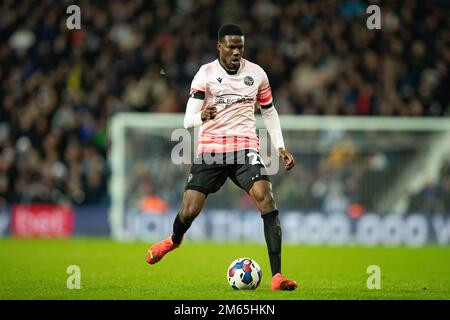 West Bromwich, Regno Unito. 2nd gennaio 2023Mamadou Loom of Reading durante la partita del Campionato Sky Bet tra West Bromwich Albion e Reading presso gli Hawthorns, West Bromwich lunedì 2nd gennaio 2023. (Credit: Gustavo Pantano | MI News) Credit: MI News & Sport /Alamy Live News Foto Stock