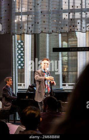 Brian Stokes Mitchell David Geffen Hall, Lincoln Center for the Performing Arts, New York, USA Foto Stock