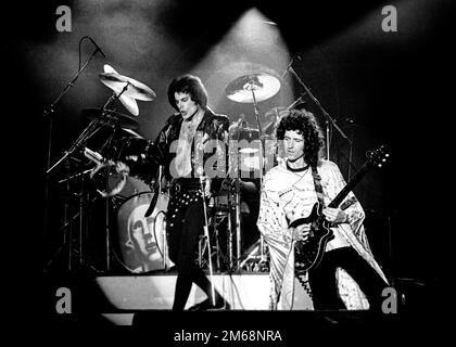 Regina in concerto ad Ahoy Rotterdam Olanda 30-01-1979 Foto Stock