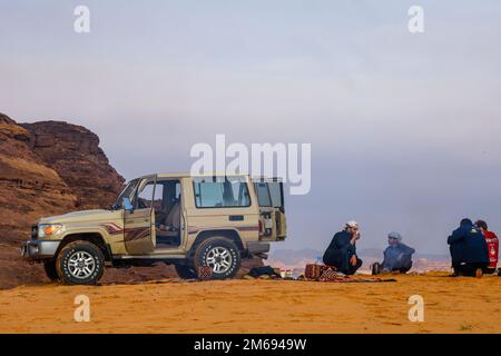 Arabia Saudita. 03rd Jan, 2023. Durante la fase 3 della Dakar 2023 tra al-'Ula e Hail, il 3rd gennaio 2023 a Hail, Arabia Saudita - Foto Frédéric le Floc'h / DPPI Credit: DPPI Media/Alamy Live News Foto Stock