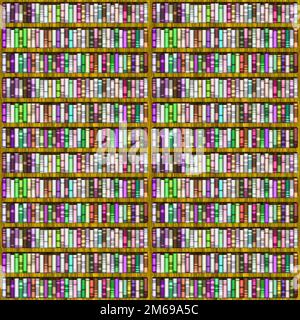 Scaffali per libri Foto Stock