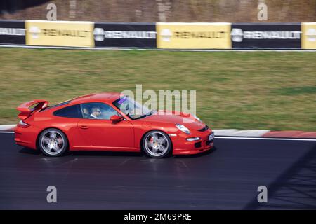 Porsche 911 Racing super sport Foto Stock