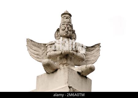 Un antico tempio vishnu in utharamerur tamilnadu Foto Stock