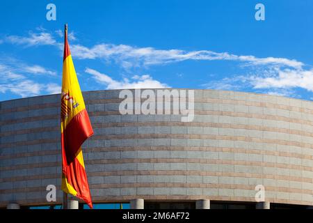 Palazzo del Senato a Madrid Foto Stock