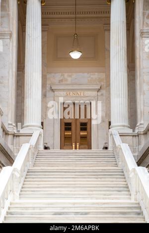 Il centro amministrativo di Little Rock, Arkansas Foto Stock