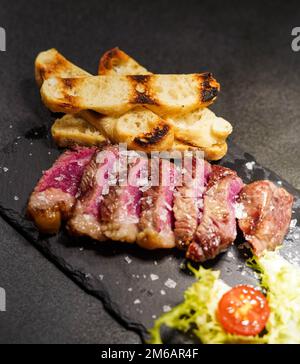 Tagli di manzo di alta qualità in una Steakhouse argentina Foto Stock