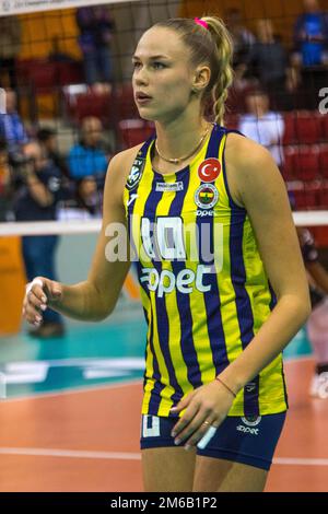 Arina FEDOROVTSEVA (Fenerbahce OPET Istanbul), Volley Champions League 2022/23 Giornata 2, 21.12.2022 Foto Stock