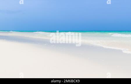 Spiaggia di sogno caraibica di Cuba a varadero Foto Stock