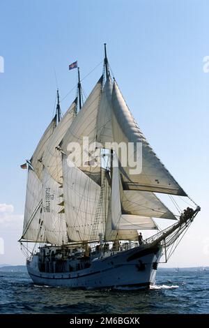 Goletta tedesca Grossherzogin Elisabeth Foto Stock