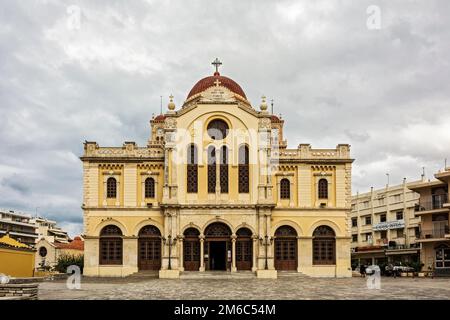 Cattedrale di Saint Mina (Minas) - Agios Minas (Grecia, Creta, Heraklion) Foto Stock