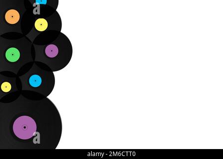 Disco in vinile Gramophone Foto Stock