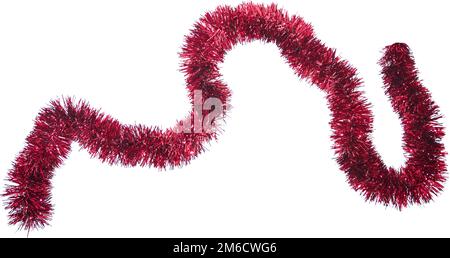 Astratto isolato Natale foto su sfondo bianco. Foto Stock