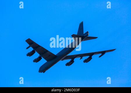 Bombardiere in addestramento militare sciopero Saber in Lettonia. Foto Stock