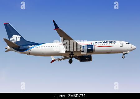 Aereo Aeromexico Boeing 737-8 MAX Foto Stock