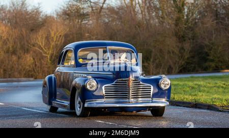 Blue 1941 Buick Super Eight, un classico americano Foto Stock