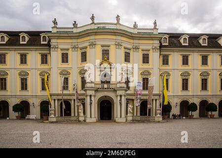 Bellissimo castello barocco a ludwigsburg Foto Stock