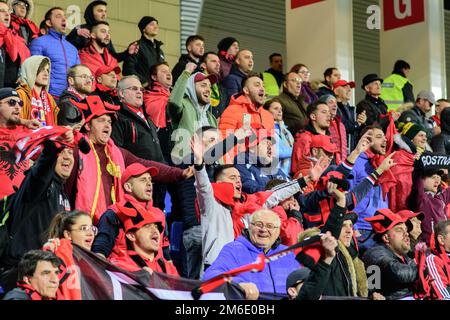 Andorra la vella, Andorra - 25 2019 marzo - giocatori in azione al Campionato europeo Qualifiche ma Foto Stock