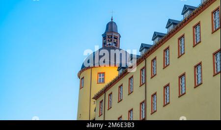 Castello inferiore di Siegen City - Torre del Castello Foto Stock