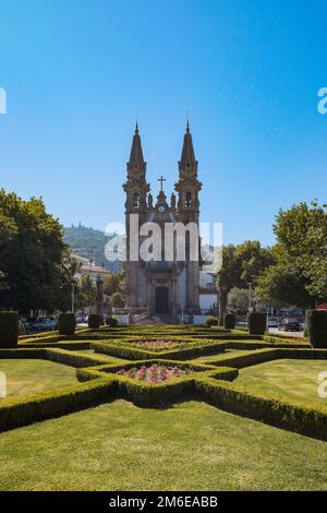GuimarÃ, Portogallo - Chiesa di nostra Signora della consolazione Foto Stock