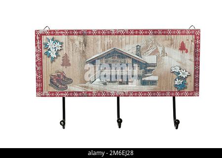 Gadget stringa da appendere con varie figure. Regalo per Natale, Pasqua, San Valentino, Vacanze, inverno, estate, primavera, compleanno Foto Stock