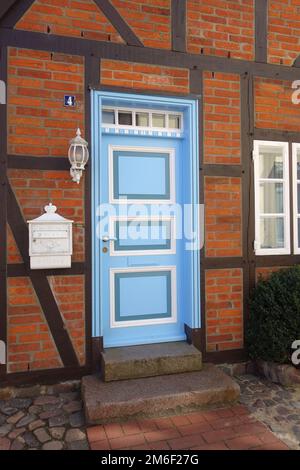 Porta d'ingresso a Bad Oldesloe Foto Stock