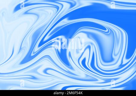 Sfondo olografico in blu Foto Stock