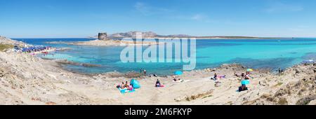 Spiaggia della Pelosetta - Golfo dell'Asinara - Sardegna Foto Stock