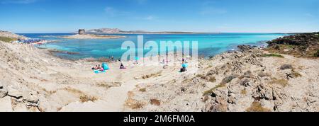 Spiaggia della Pelosetta - Golfo dell'Asinara - Sardegna Foto Stock