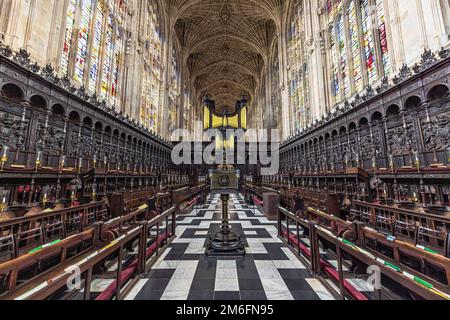 Cambridge - Maggio 23 2022: Campus del King's College a Cambridge, Inghilterra. Foto Stock