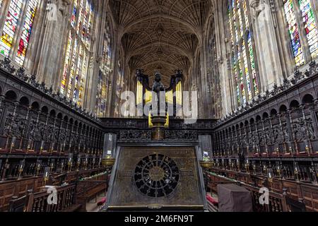 Cambridge - Maggio 23 2022: Campus del King's College a Cambridge, Inghilterra. Foto Stock