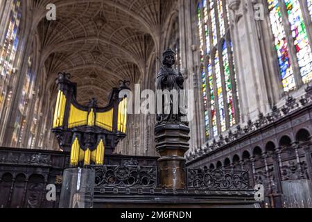 Cambridge - Maggio 23 2022: Campus del King's College a Cambridge, Inghilterra. Foto Stock